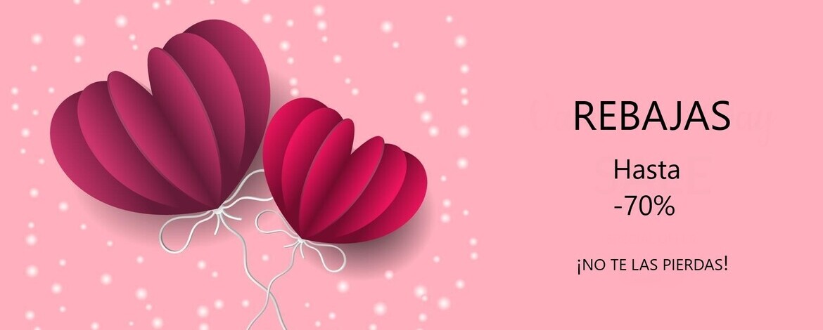 Valentine s day sale background with heart shaped balloons vector