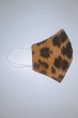 Mascarilla LUPYTA reversible estampado leopardo/negro