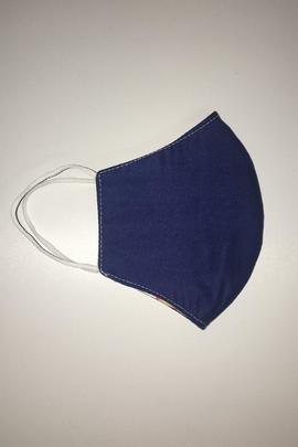 Mascarilla LUPYTA reversible topos color/marino