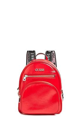 Mochila GUESS new vibe charol rojo
