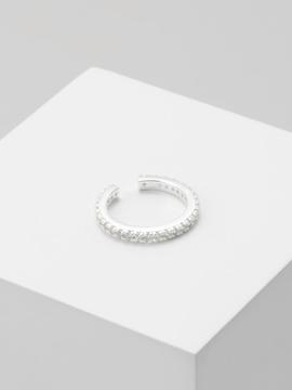 Earcuff LUXENTER plata aro circonitas blancas