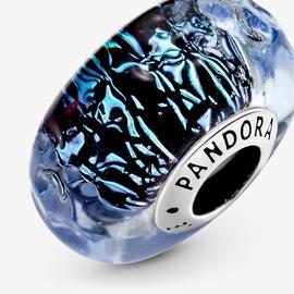 Charm PANDORA Cristal de Murano Azul Oscuro