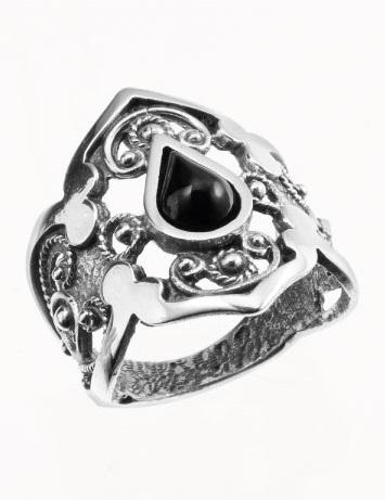 Anillo azabache mujer sale