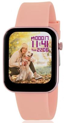 Smartwatch MAREA color rosa pastel