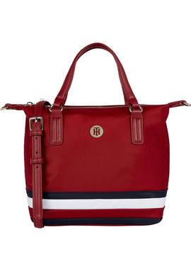 Bolso TOMMY HILFIGER tote rojo
