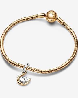 Charm Colgante PANDORA Herradura Disco Giratorio