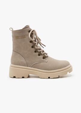 Bota LOIS Casual taupe piso beig