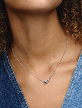 Collar PANDORA Luna y Estrella Brillantes