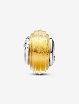 Charm PANDORA Murano Acanalado Estrella Fugaz