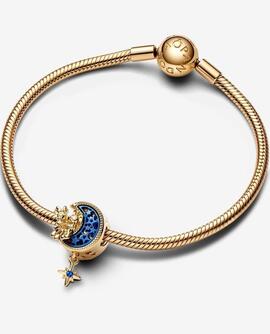 Charm PANDORA Shines Luna Creciente de Mickey Mouse & Minnie