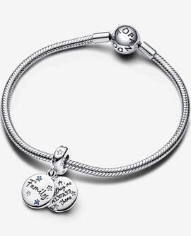 Charm PANDORA colgar Doble Amor de Familia