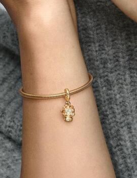 Charm PANDORA Shine Globo Corazón Copo de Nieve