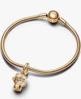 Charm PANDORA Shine Globo Corazón Copo de Nieve