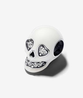 Charm PANDORA Calavera Brillante que Brilla en la Oscuridad