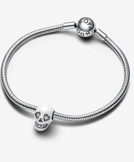 Charm PANDORA Calavera Brillante que Brilla en la Oscuridad