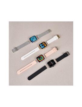 Smartwatch RADIANT caja cuadrada correa rosa
