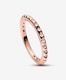 Anillo PANDORA ME Pirámides Rose