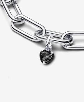 Mini Colgante PANDORA ME Chakra Corazón Negro
