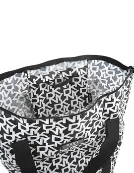 Packable Tote DKNY negro estamp logo