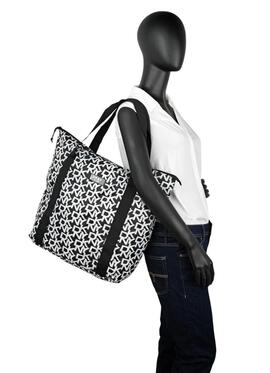 Packable Tote DKNY negro estamp logo