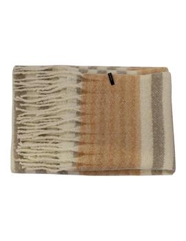 Bufanda DON ALGODON Fedra beige naranja