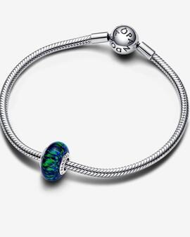 Charm PANDORA Verde Opalescente