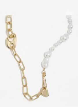 Collar PERTEGAZSummer pearls dorado