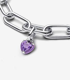 Charm PANDORA ME Chakra Corazón Morado