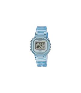 Reloj CASIO digital azul silicona cuadrado