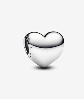 Charm PANDORA Grabable en plata Corazón Be Love