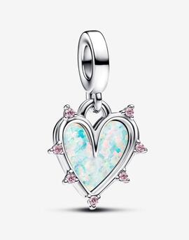 Charm PANDORA Colgante Doble Amistad Opalescente