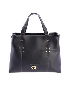 Bolso AMICHI negro tachuelas