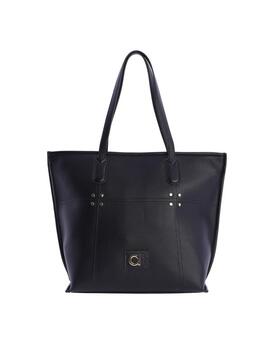 Shopper AMICHI negro tachuelas