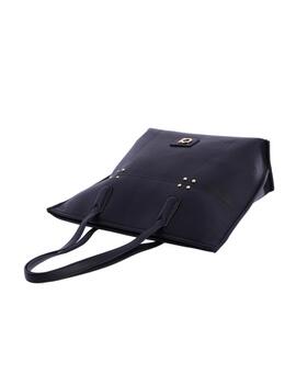 Shopper AMICHI negro tachuelas