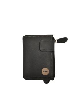 Cartera CACHAREL tarjetero hombre negro