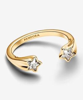 Anillo PANDORA Shine Abierto Estrellas Fugaces