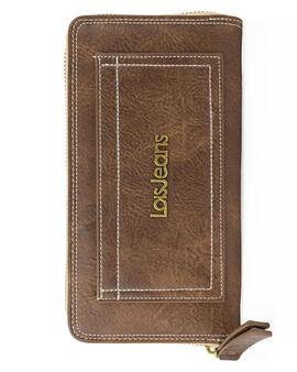 Cartera LOIS Laramie mano piel marron