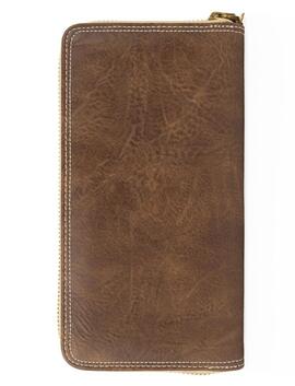 Cartera LOIS Laramie mano piel marron