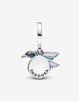 Charm PANDORA Colgante Doble Colibrí