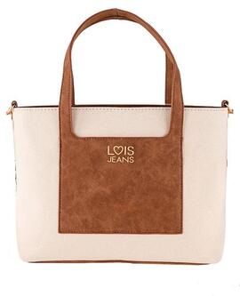 Bolso LOIS missoula tipo cesta bicolor