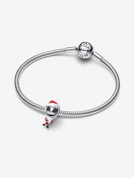 Charm PANDORA esmalte jack skellington papa noel