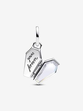 Charm PANDORA plata ataud luminoso
