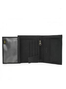 Cartera LOIS chico vertical negra cierre goma
