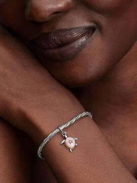 Charm PANDORA Tortuga marina rosa