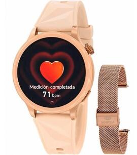  Reloj MAREA Smart Rosado Doble Correa