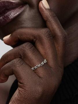 Anilllo PANDORA plata lunas crecientes