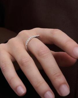 Anillo P D PAOLA plata Gloss