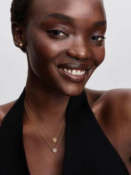 Collar PANDORA Grabable Halo Corazón