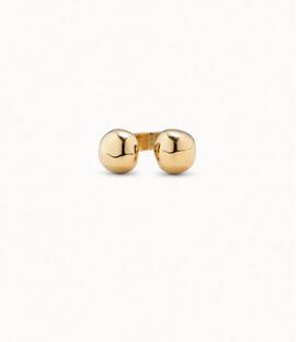 Anillo UNO DE 50 abierto con dos cuentas