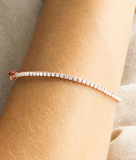 Pulsera LUXENTER Rosa Circonitas